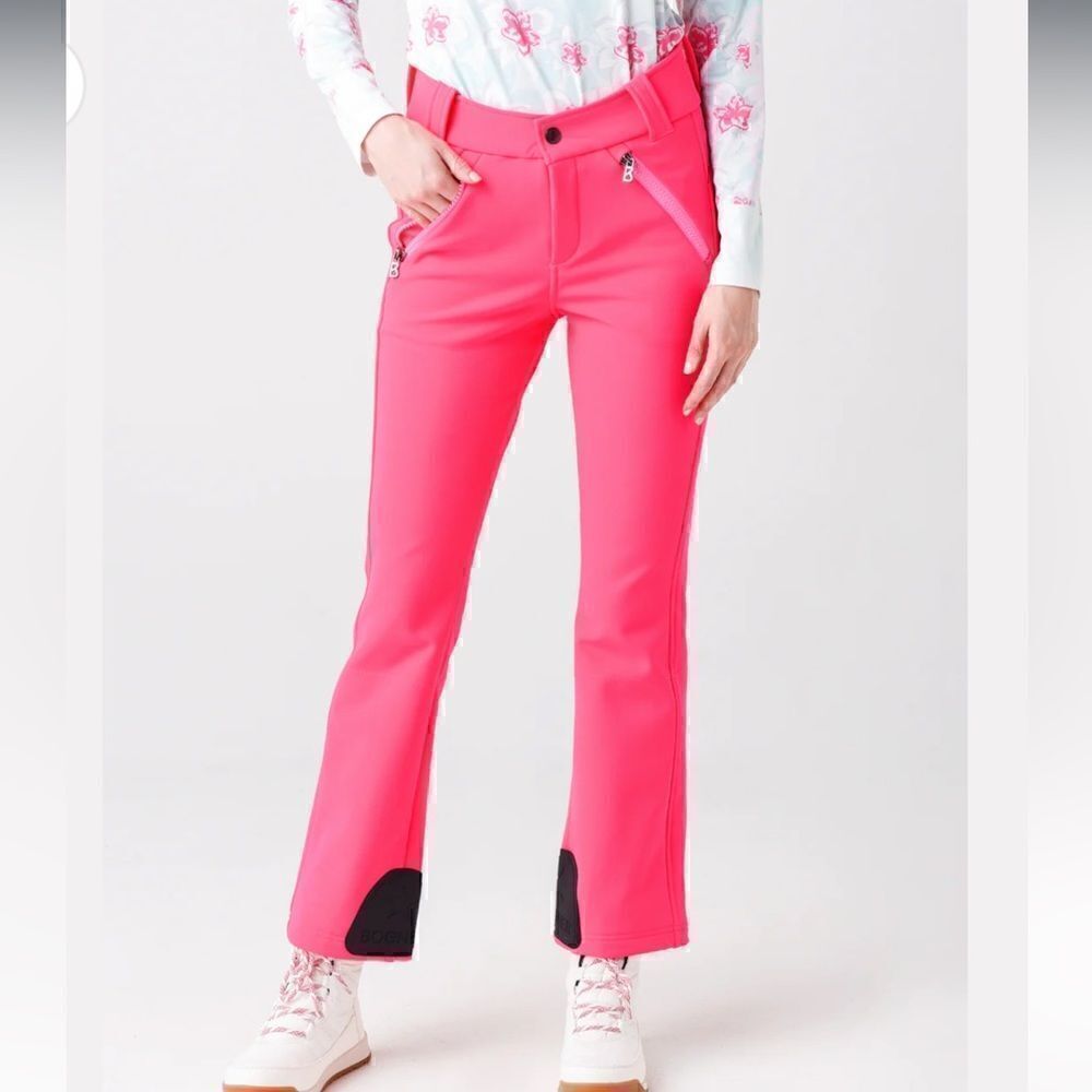 Bogner Haze Ski Pants Neon Pink NWOT New without Tags size 8